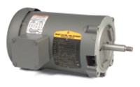 Baldor motor JM3155 2HP, 3450RPM, 3 PHASE, 60HZ, 56J, 3430M, OPEN, F1